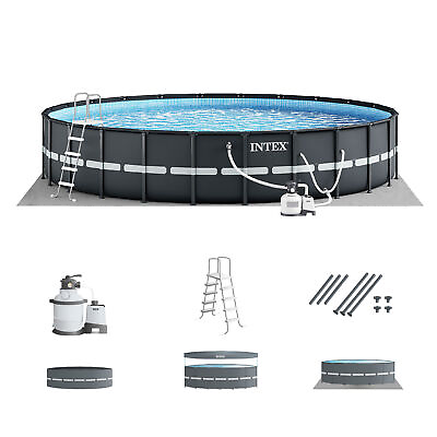 #ad #ad Intex 26339EH 24#x27; x 52quot; Round Ultra XTR Frame Swimming Pool Set with Filter Pump
