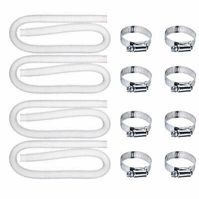 #ad #ad 4X For Intex 1 1 4 inch Accessory Hose Above Ground Pool Pump Replacement 1.25quot;