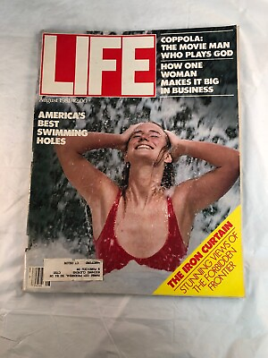Life Magazine August 1981 America#x27;s Best Swimming Hole Cover Francis Coppola
