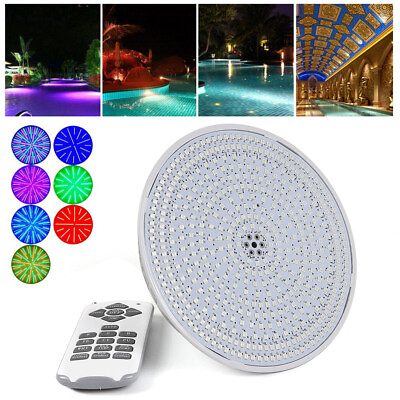 Led Swimming Pool Underwater Light Bulb 120V 12Modes Color Changing Lamp IP64