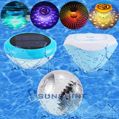 Color Changing Pool Light Swimming Floating Glow Light up Hot Bath Tub Pond Spas
