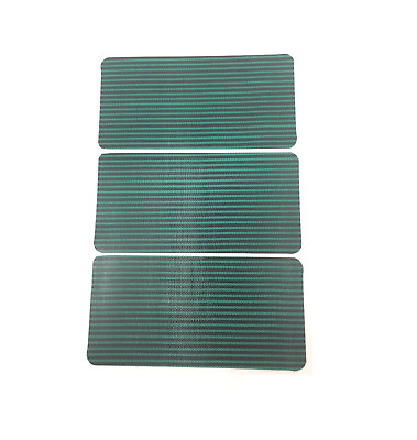 #ad 3 Pack Swimming Pool Safety Cover Patch Green Mesh 4quot; x 8quot; Peel amp; Stick Adhesive