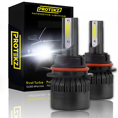 Protekz 9006 HB4 LED Headlight CREE Car Replace Bulb Lamp Kit 6500K HID White