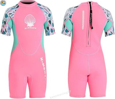 #ad Wetsuit Kids Suits 2.5mm Neoprene Wet Suit UV Protection Keep Warm for Swimming