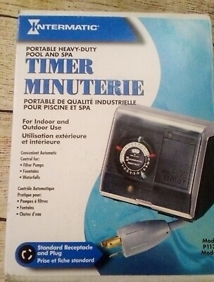 #ad Intermatic P1131 Portable Pool And Spa Timer Minuterie Pool Pump Timer