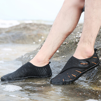 Men#x27;s Water Shoes Barefoot Swimming Non slip Surf Sport Beach Sports Sandals