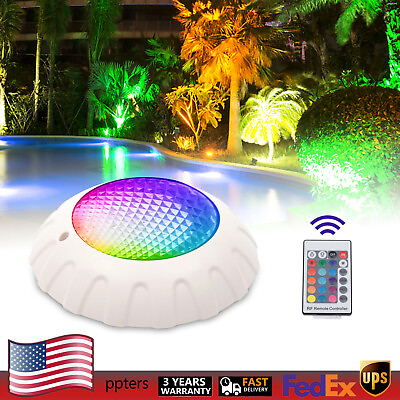 #ad #ad DC12v RGB Swimming LED Pool Lights underwater Light IP68 Waterproof SPA Lamp 38W