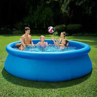 #ad Summer Waves 10 ft Round Quick Set Above Ground Pool