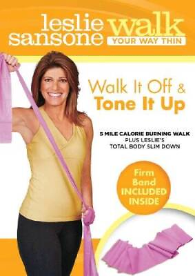 #ad #ad Leslie Sansone: Walk It Off amp; Tone It Up DVD By Leslie Sansone VERY GOOD