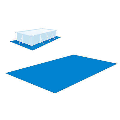 #ad Swimming Pool Ground Cloth Inflatable Swimming Floor Protector Mat PE Tarpaulin