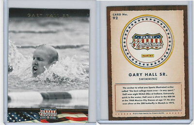 #ad #ad 2012 Panini Americana Heroes #92 Gary Hall Sr Swimming