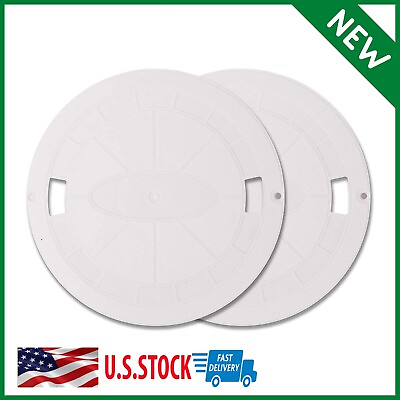 #ad Heavy Duty Pool Skimmer Lid Cover Replacement Perfect Fit For Hayward 2 Pack NEW
