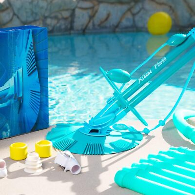 #ad Premium Automatic Suction Vacuum generic Climb Wall Pool Cleaner Sweeper