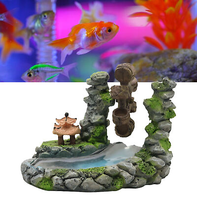 #ad Rockery Decoration Realistic Shape Multi purpose Artificial Rock Fish Tank