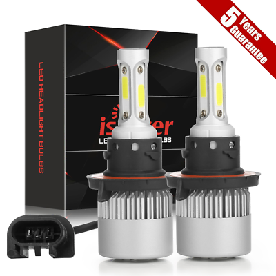 H13 LED Headlight Bulbs For Ford F150 2004 2014 F 250 F 350 Super Duty 2005 2020