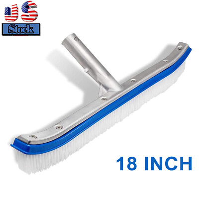 #ad Professional Heavy Duty 18quot; Swimming Pool Floor Wall Cleaning Brush Head Tool