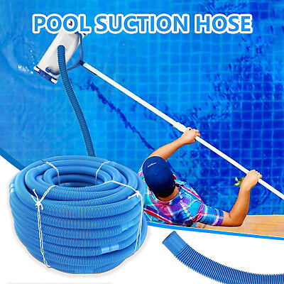 Inground Swimming Pool Vacuum Cleaner Hose Suction Swimming Replacement Pipe