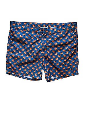 #ad RETROMARINE NY Men Swin Trunk Swimsuit Resort New Yorker Crabs EE214
