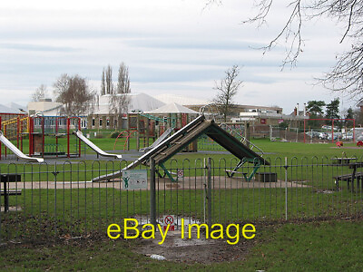 #ad Photo 6x4 Children#x27;s playground and leisure pool complex Hereford c2008