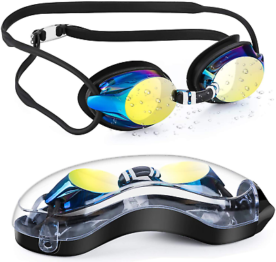 #ad Dynamics Swim Goggles anti Fog Clear No Leaking Swimming Goggles for Adult Men