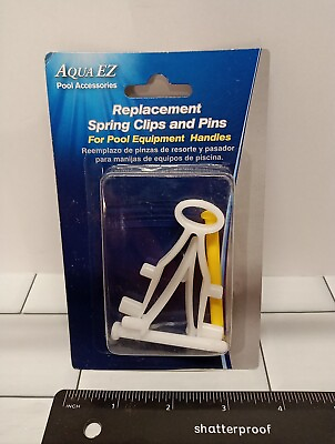 #ad Aqua EZ SC39 Replacement Spring Clips Pins for Swimming Pool Equipment #209732
