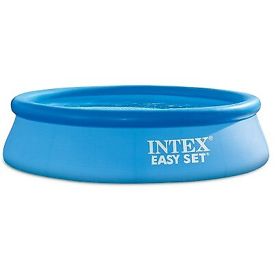 Intex 10#x27; x 30quot; Easy Set Round Inflatable Above Ground Pool