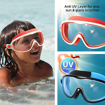 #ad US 2Pack Anti Fog Sport Swimming Goggles Diving Googles Glasses Kids Boy Girls