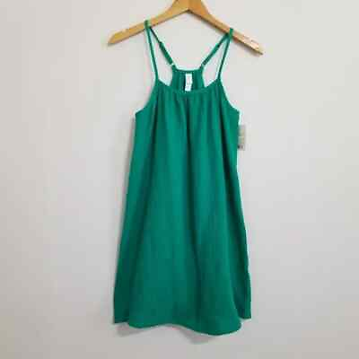#ad NWT Stars Above Jade Green Gauze Night Dress Size XS