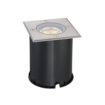 5.69 Inch 6W 3 LED Outdoor Square Inground Light Outdoor Security Lights