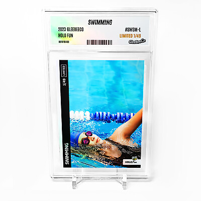 #ad #ad SWIMMING Card 2023 GleeBeeCo Summer Olympics Holographic #SWSM L 49