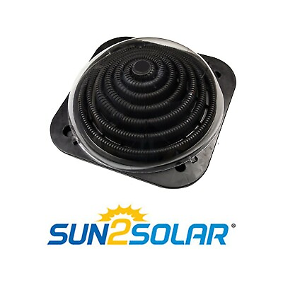 #ad #ad Sun2Solar Deluxe Above Ground Swimming Pool Solar Heater w Bypass Valve XD1