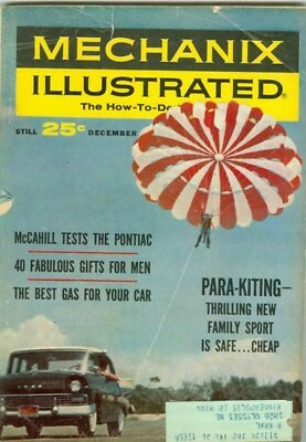 1962 Mechanix Illustrated Magazine:Gifts For Men Para Kiting Best Gas For Cars