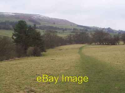 #ad #ad Photo 6x4 Path above Cover Banks Middleham SE1287 Walking west above the c2006