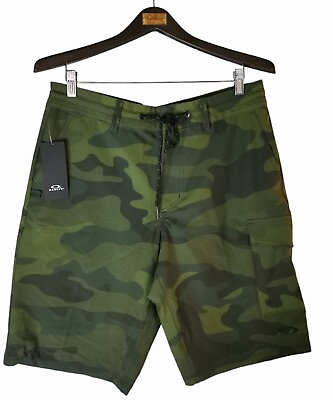 #ad Oakley CRUISER CG HBD 21 MEN#x27;S Short green Camouflage swimming size 33 NEW