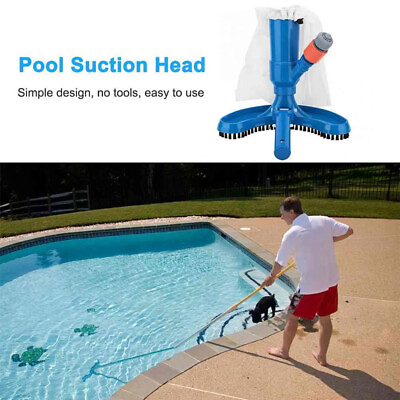#ad #ad Pool Vacuum Head Cleaner Hose Inground above Ground Brush Swimming Tool