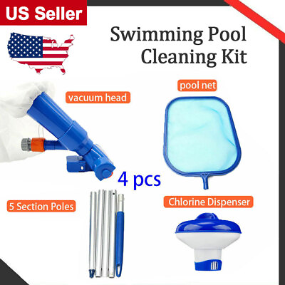 #ad #ad Swimming Pool Cleaning amp; Maintenance Accessories Set Kit
