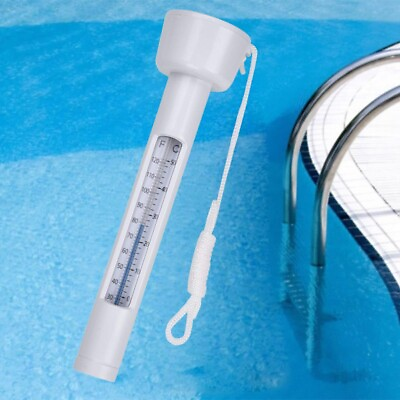 #ad Swimming Pool Spa Hot Tub Buoy Floating Water Temp Thermometer ℃ ℉ Temperature