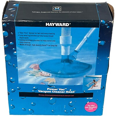 Genuine Hayward Power Vac SP1067 12quot; Swimming Pool Round Vacuum Cleaner Head