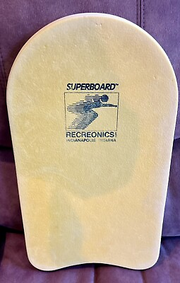 #ad Standard Foam Swimming Kickboard Yellow