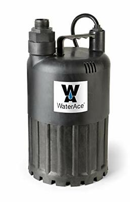#ad Wa80up Submersible Utility Pump 1 2 Hp Black