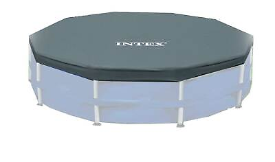 #ad #ad Intex 28031E 12 Foot Round Above Ground Swimming Pool Cover Pool Cover Only