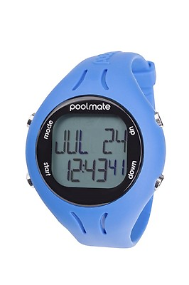 #ad NEW Swimovate PoolMate 2 BLUE Swimming Computer Lap Counter Watch Pool Mate