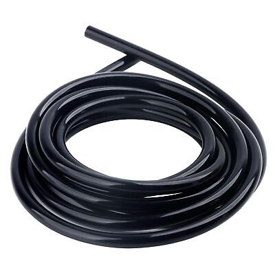 #ad 4mm 5 32quot; Universal Silicone Air Vacuum Hose Line Pipe Tube 10 Foot Black