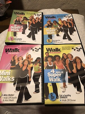 #ad #ad Leslie Sansone#x27;s Walk at Home 4 Workout Set 7 Total DVD’s