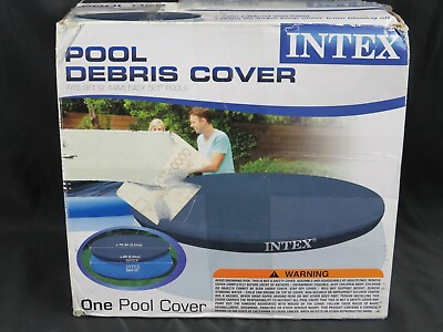 #ad #ad Intex 8#x27; Easy Set Swimming Pool Debris Vinyl Cover Tarp 28020E
