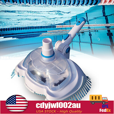 #ad Professional Pool Vacuum Head Inground Above Ground Swimming Brush Cleaner Tool