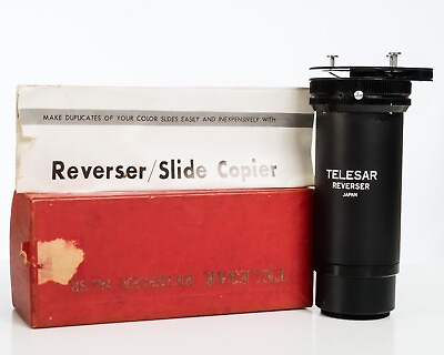 #ad Telesar Reverser SR Slide Copier In Original Box