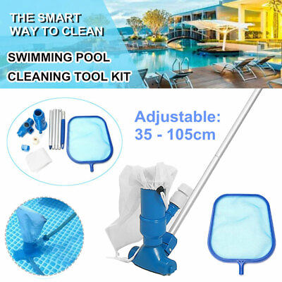 Swimming Pool Vacuum Cleaning Tool Set Suction Head Professional Pool Cleaners