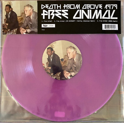 Death From Above Free Animal Limited amp; Hand Numbered with Etched B Side in P