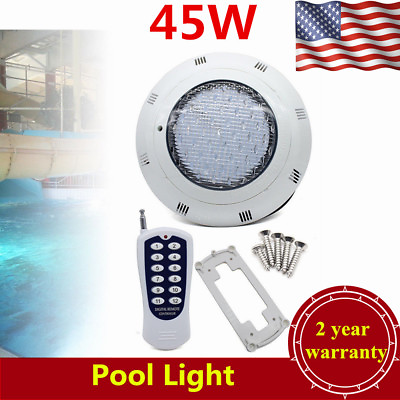 AC12V 45W RGB Swimming LED Pool Lights underwater light IP68 Waterproof Lamp Spa